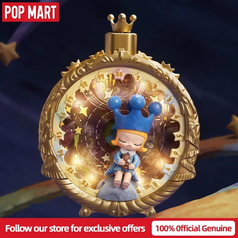 

Genuine POP MART MOLLY 20th Anniversary The Time Wheel Series Blind Box Collectible Art Toy Figurine Home Decor Birthday Gifts