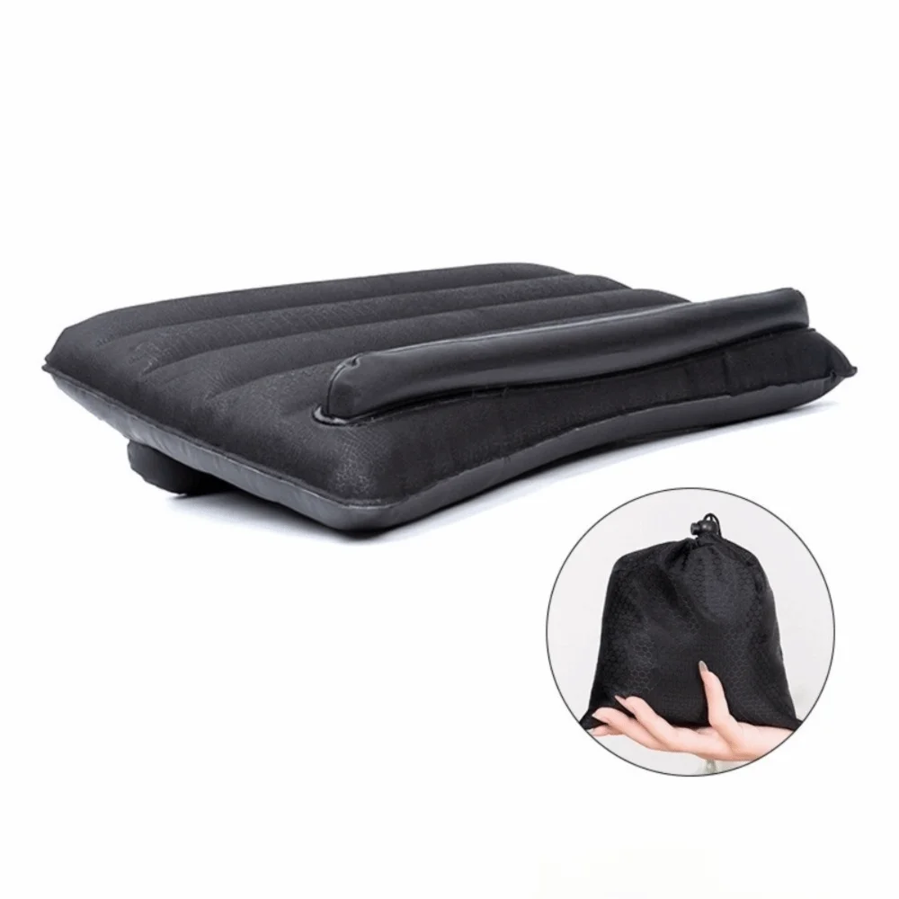 PVC Cloth Inflatable Laptop Desk Quick Inflation Ergonomic Inflatable Lap Desk Large Diameter Air Valve Waterproof
