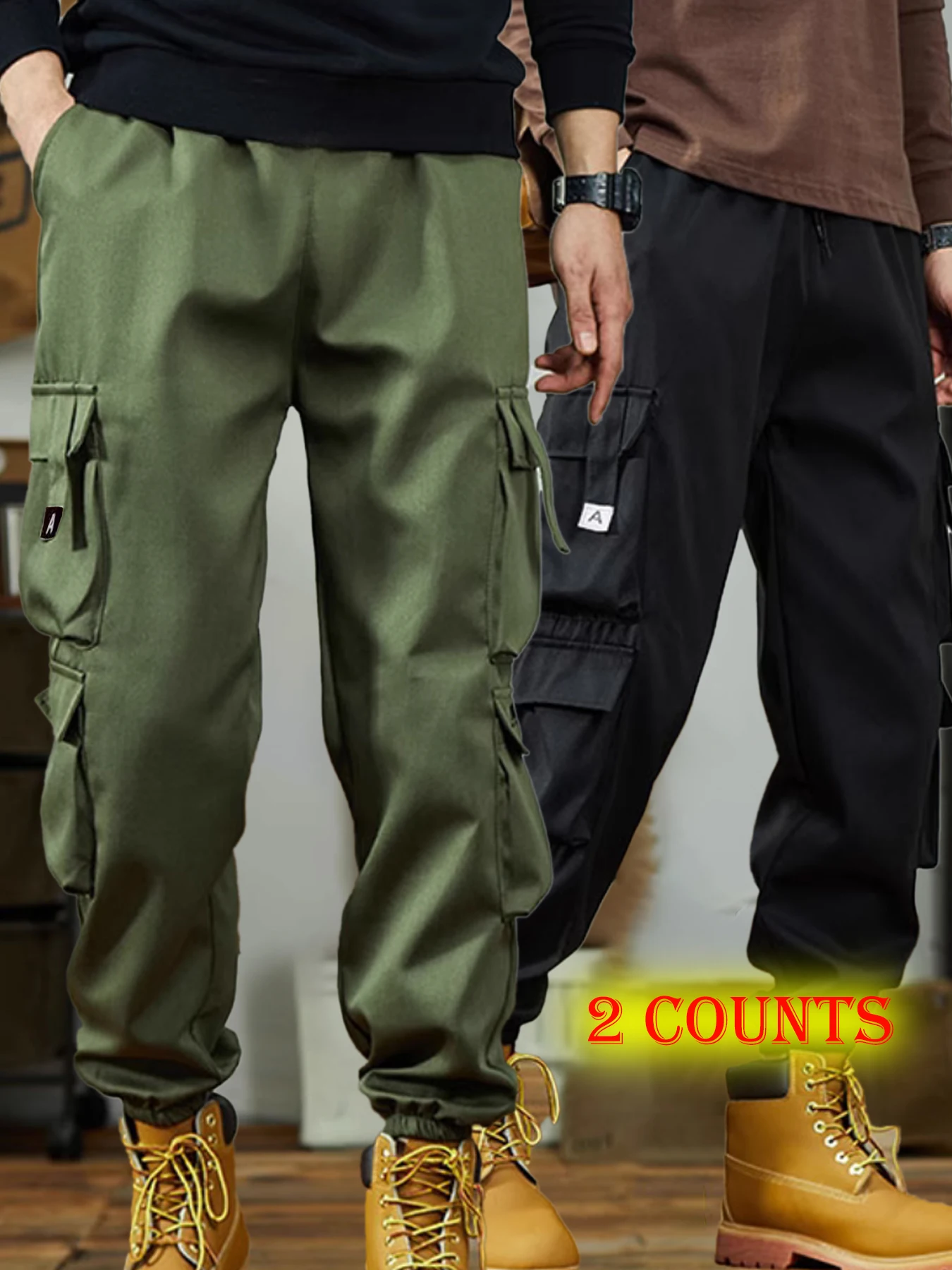 

Casual pants, work pants, men's casual pants, men's summer thin pants, Japanese youth pants, large pockets, men's casual pants
