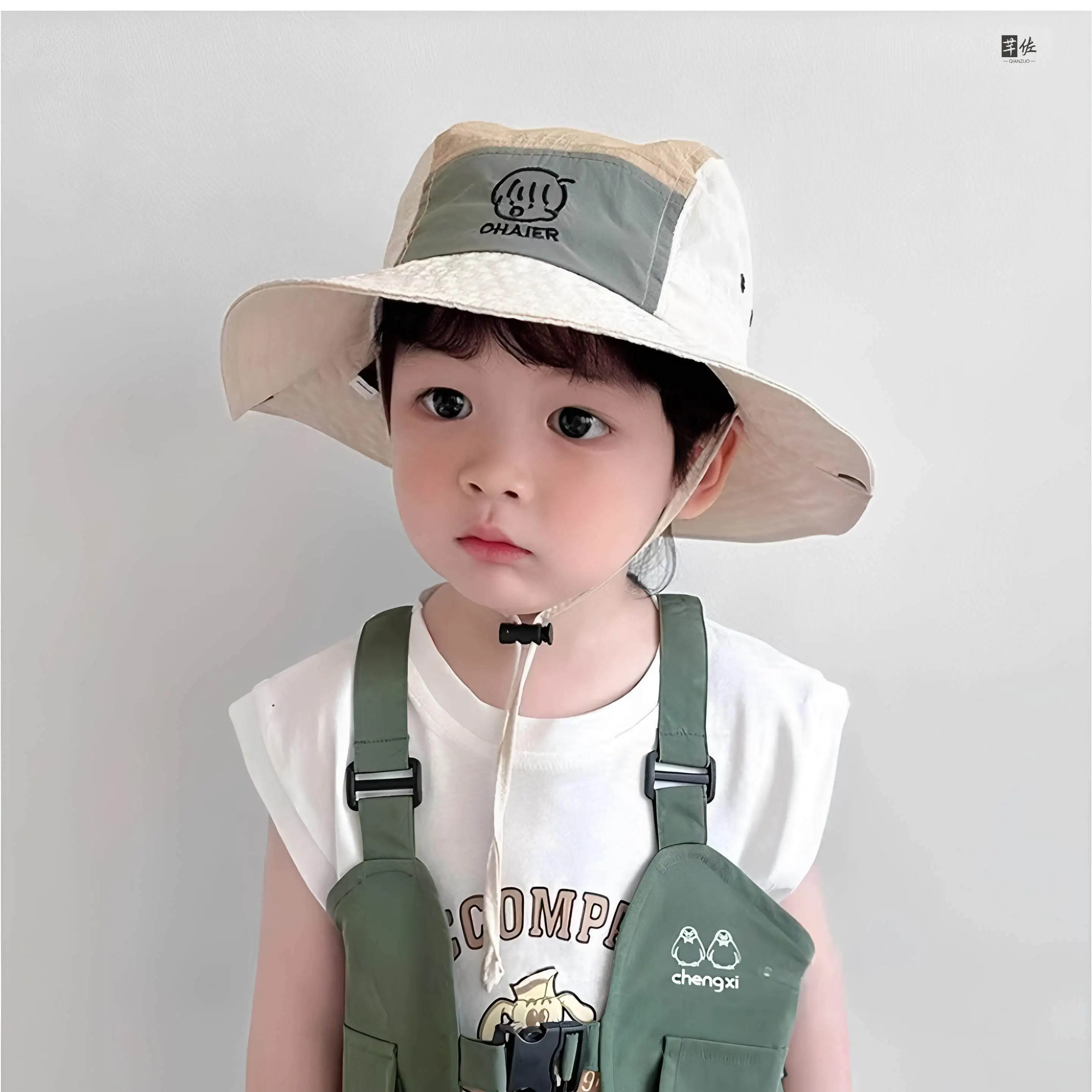 Quick Dry UV Protection Hat for Children Outdoor Hiking Special Use Windproof Sandproof Northwest Desert Cap Unisex