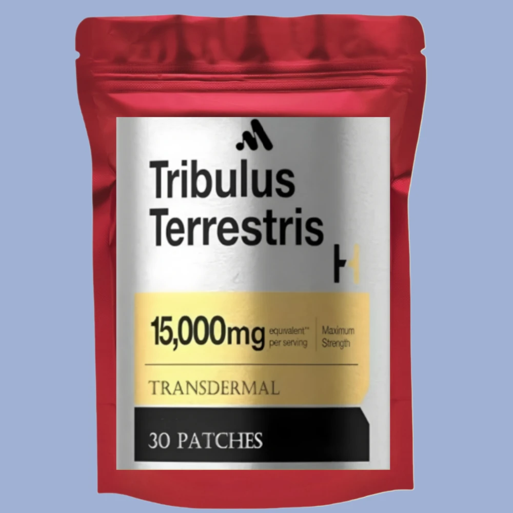30 Patches Tribulus Terrestris for Men Transdermal Patches - Testosterone Booster Supply
