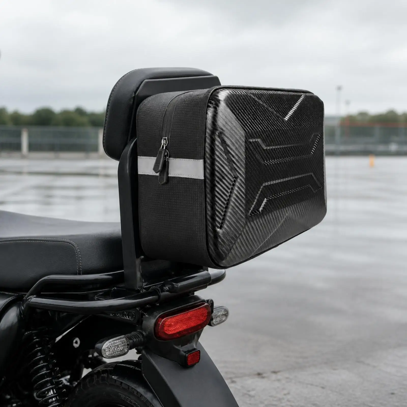 Rear Storage Bag Bag Compact Storage Bag Water-Resistant for Everyday Travel, Commuting, Errands