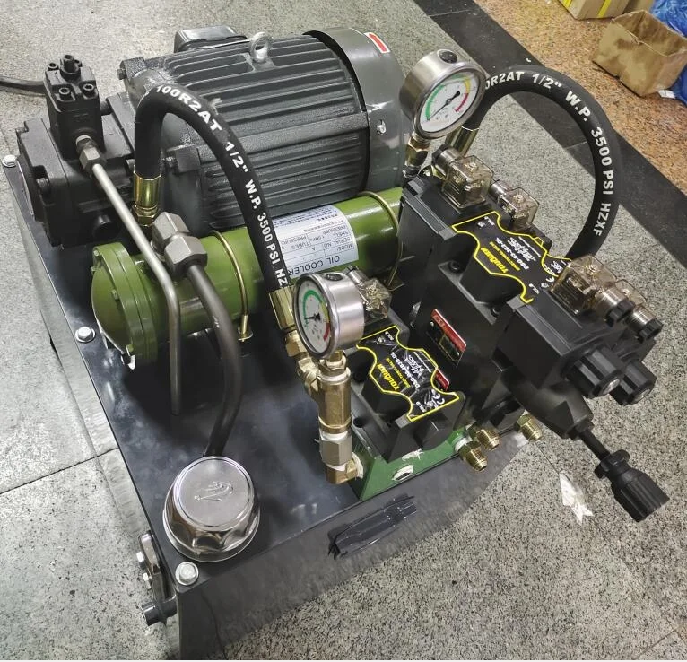 Hydraulic System Electric Hydraulic Motor Power Pack Hydraulic Tools for Embossing Aluminum Machine