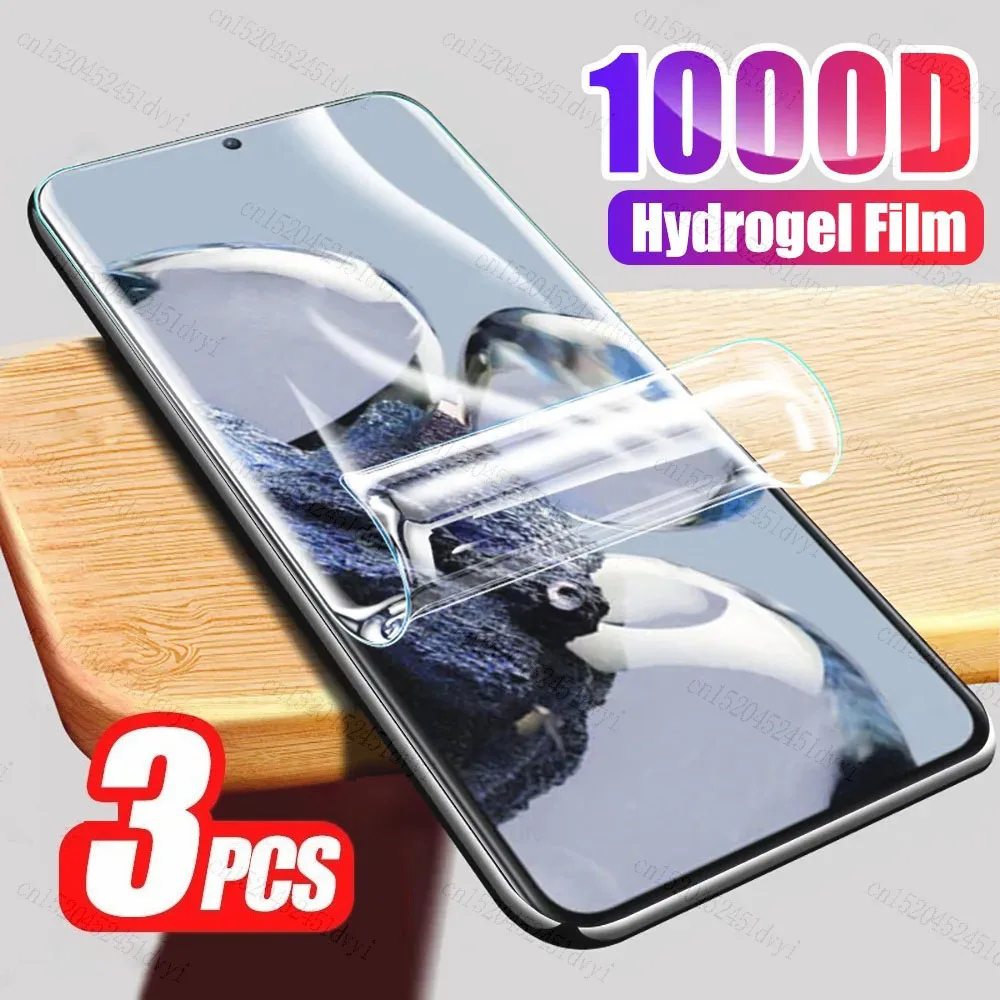 3Pcs HD Hydrogel Film for ZTE Nubia Z50S Pro Clear Screen Protector for  Nubia Z50S Pro NubiaZ50S Pro HD Protective Film