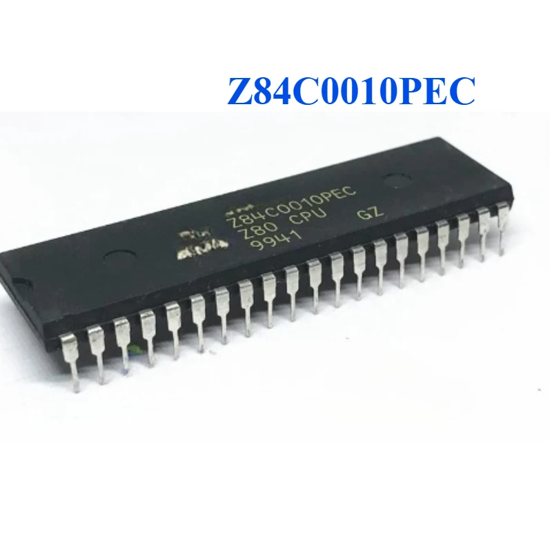 5-20PCS Z84C0010PEC Z84C0010 Z80 CPU DIP-40 Microcontroller Chip, MCU Brand New and Original, in Stock.