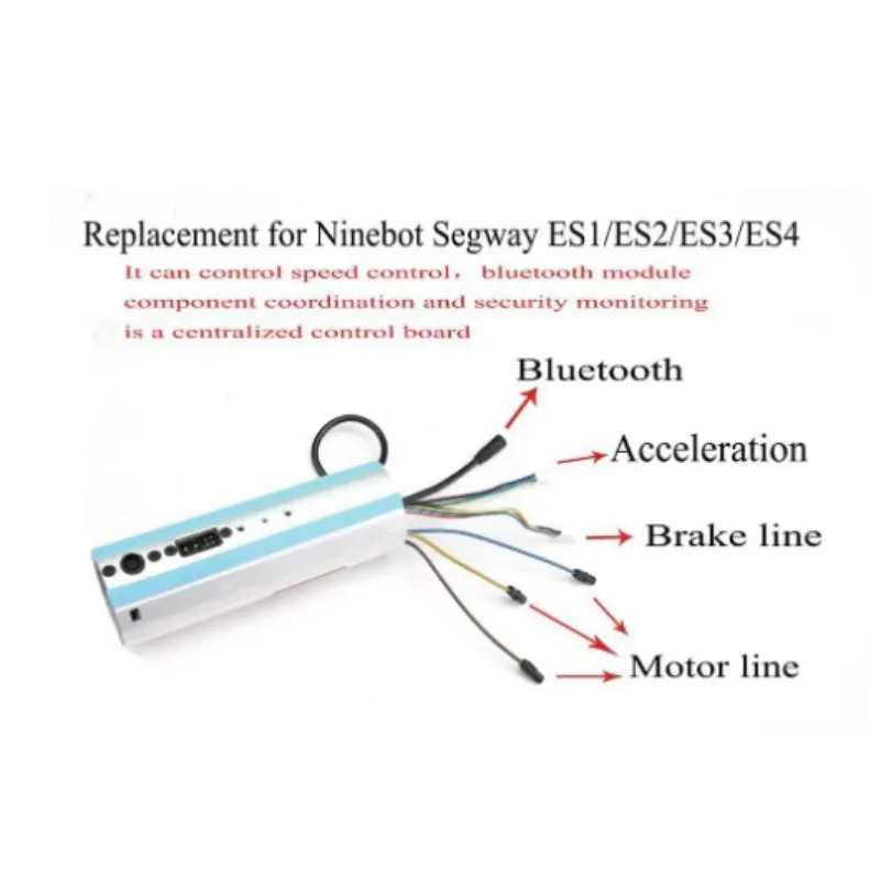 Scooter Activated Bluetooth Dashboard Control Board Replacement, Ninebot Segway, ES1, ES2, ES3, ES4, New, 2023