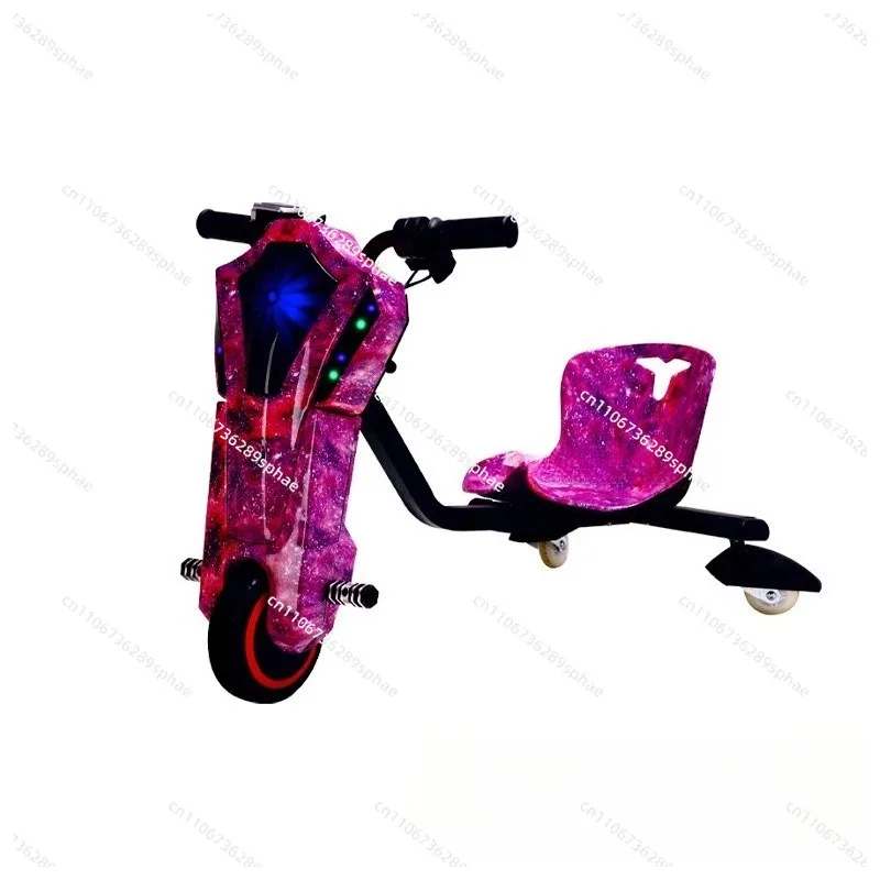 Outdoor Amusement Equipment Adult Children's Electric Three-Wheel Drift Car Ding Car