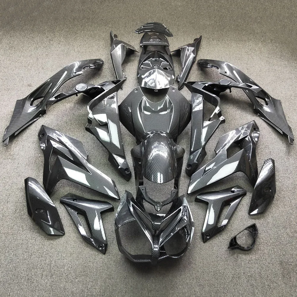 Motorcycle Carbon fiber Printed Fairing Kit For BMW S1000R 2015 2016 2017 2018  ABS Plastic