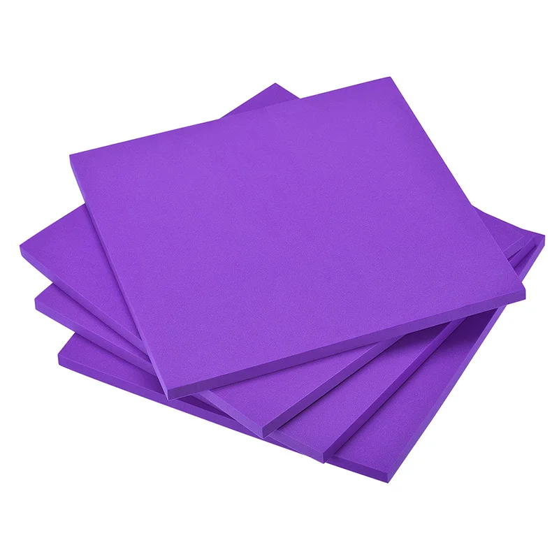 4pcs EVA Foam Sheets Thickness 3/5/7/10mm Sound-Absorbing Noise Spone Foam Craft EVA Sheets DIY Handmade Model Making Material