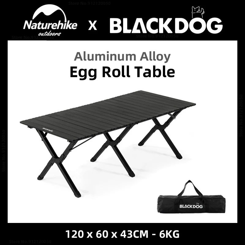 

Naturehike-Blackdog Открытый стол из алюминиевого сплава для яичных рулетов Портативный походный стол Сверхлегкий уличная мебель для кемпинга Складной стол