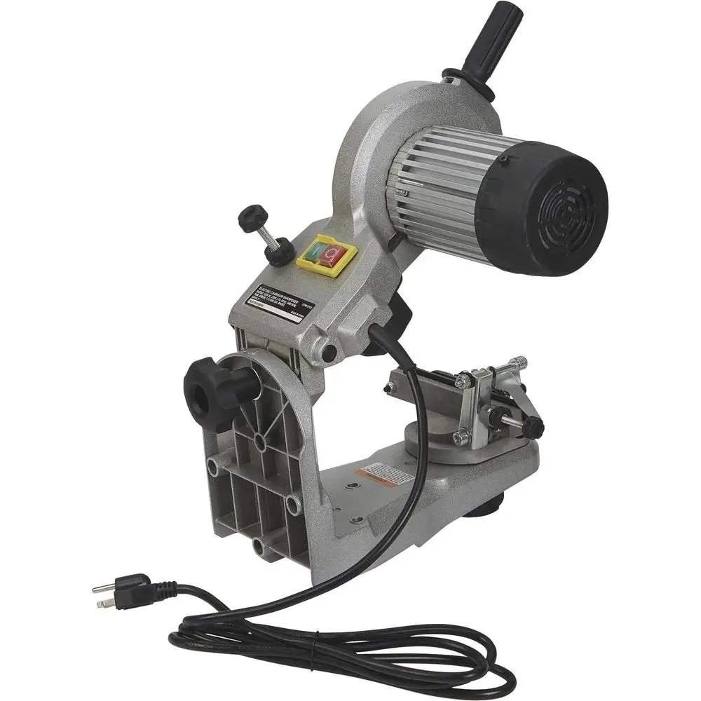 Afilador de motosierra eléctrico 110V 1/4 pulg. hasta 3/4 pulgadas. Paso 3.400 RPM