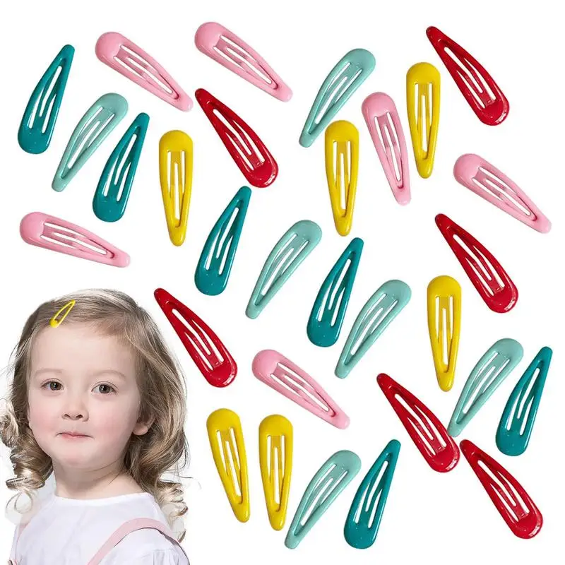 

Snap Hair Barrettes 30Pcs Snap Hair Clips For Women Hair Accessory For Daily Life Dating Traveling Camping Holiday