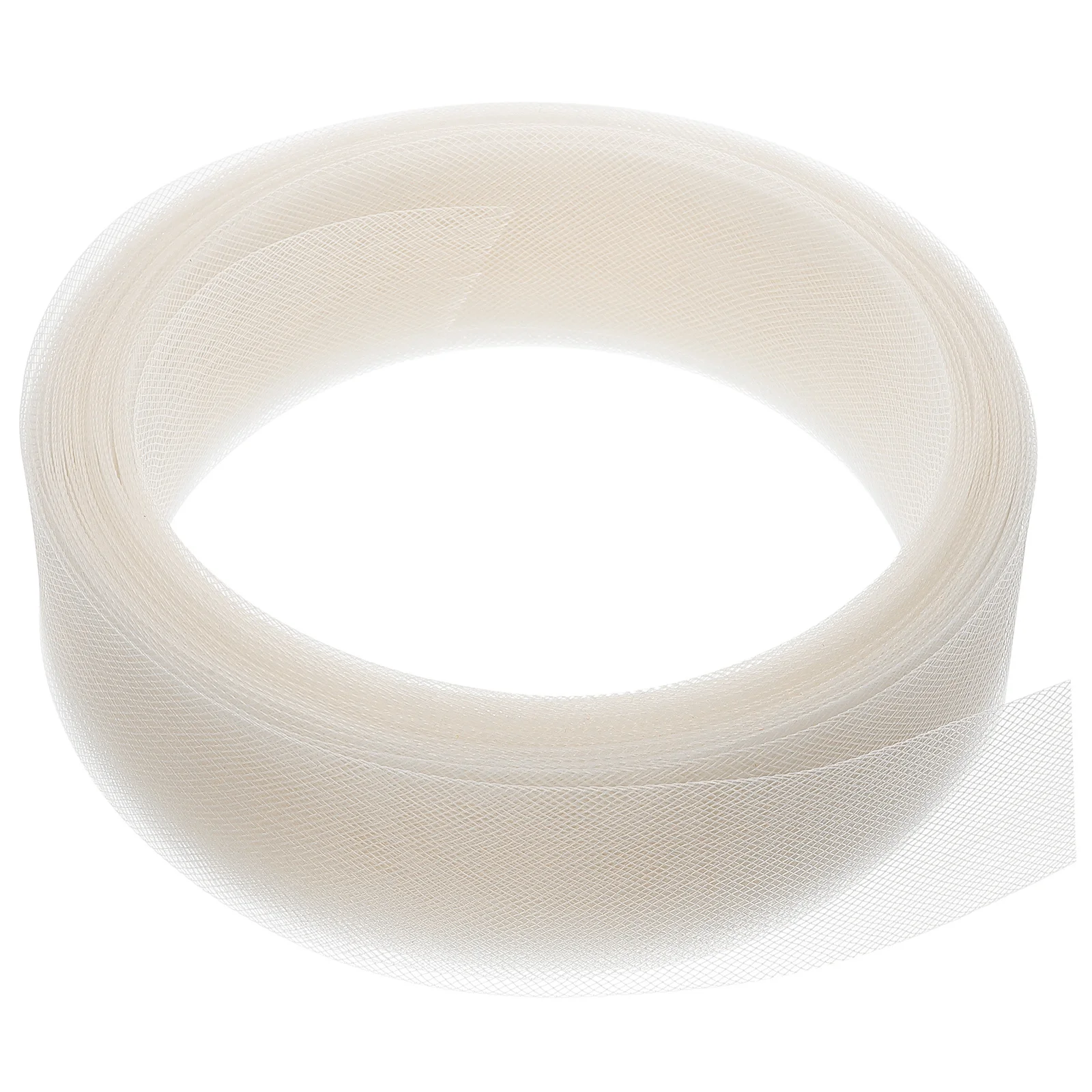 

1 Roll Elastic Mesh Fabric For Dress Shaping Wedding Headdress Diy Clothing Accessories Sewing Craft Material
