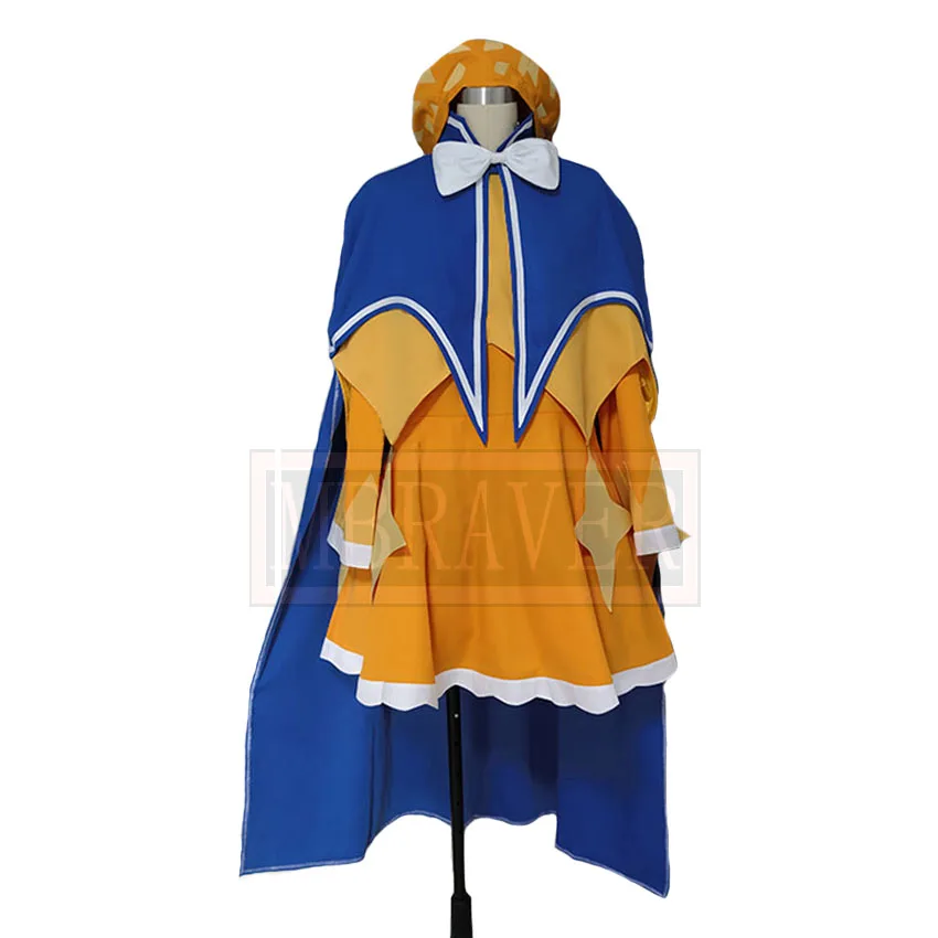 

Платье Cookie Run Kingdom Puff Biscuit, униформа, вечерние карнавальный костюм на Хэллоуин, индивидуальный заказ, любой размер