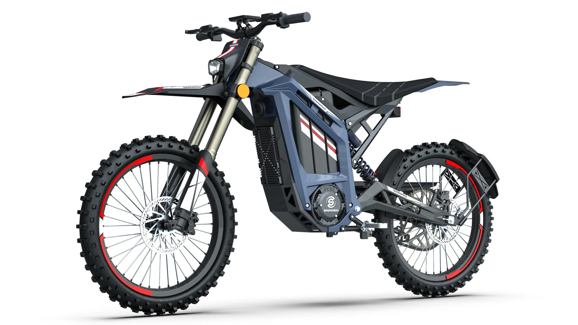 2025 New off Road Electric Motorcycle 72V 40AH 3000W Intermediate Brushless Motor Ebike E Dirt Bike