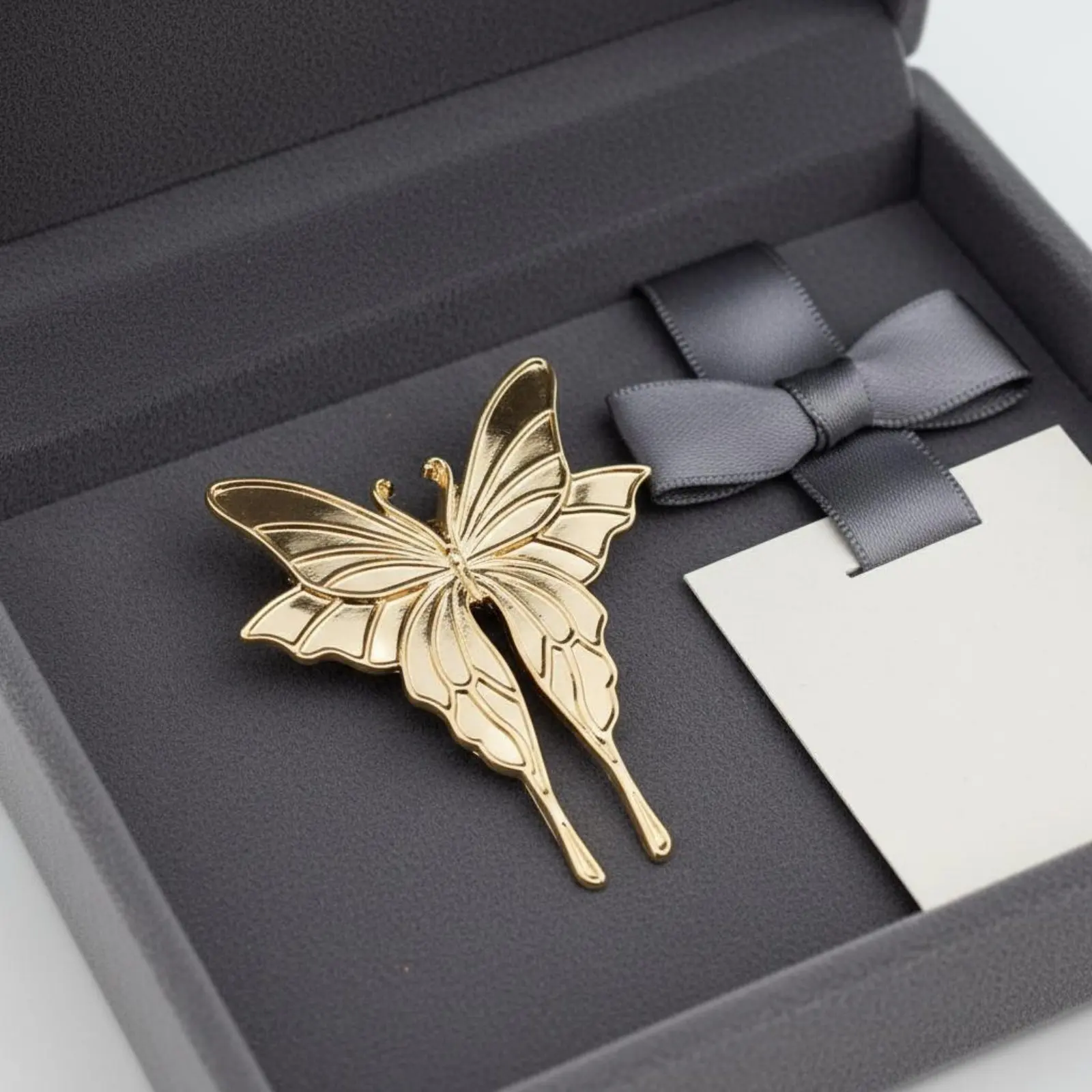 DIY Inlay Brooch Finding Elegant Design Metal Brooch Blank Craft Supply for Crafters