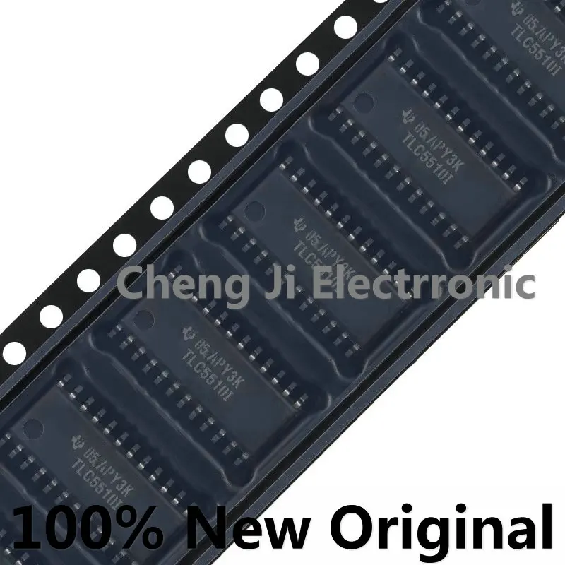 

5PCS/LOT TLC5510INSR、code TLC5510I、SOP24、8-bit analog-to-digital converter chip