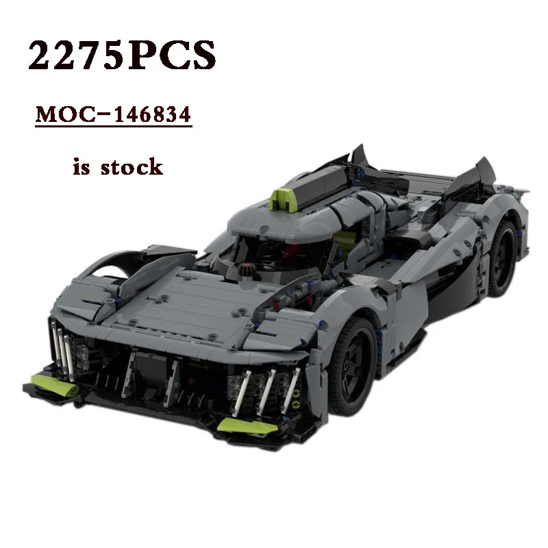 

New Racing Car 9*8 42156 Compatible with MOC-146834 Sports Car 2275PCS Assembled Building Block Toy Model DIY Kids Gift Gift