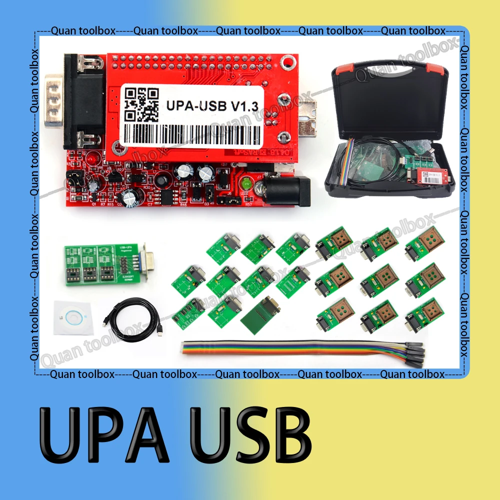 upa usb programmer V1.3 Full Adapters OBD external equipment UPAUSB V2014 inspection tools Repair interface tuning Code reader