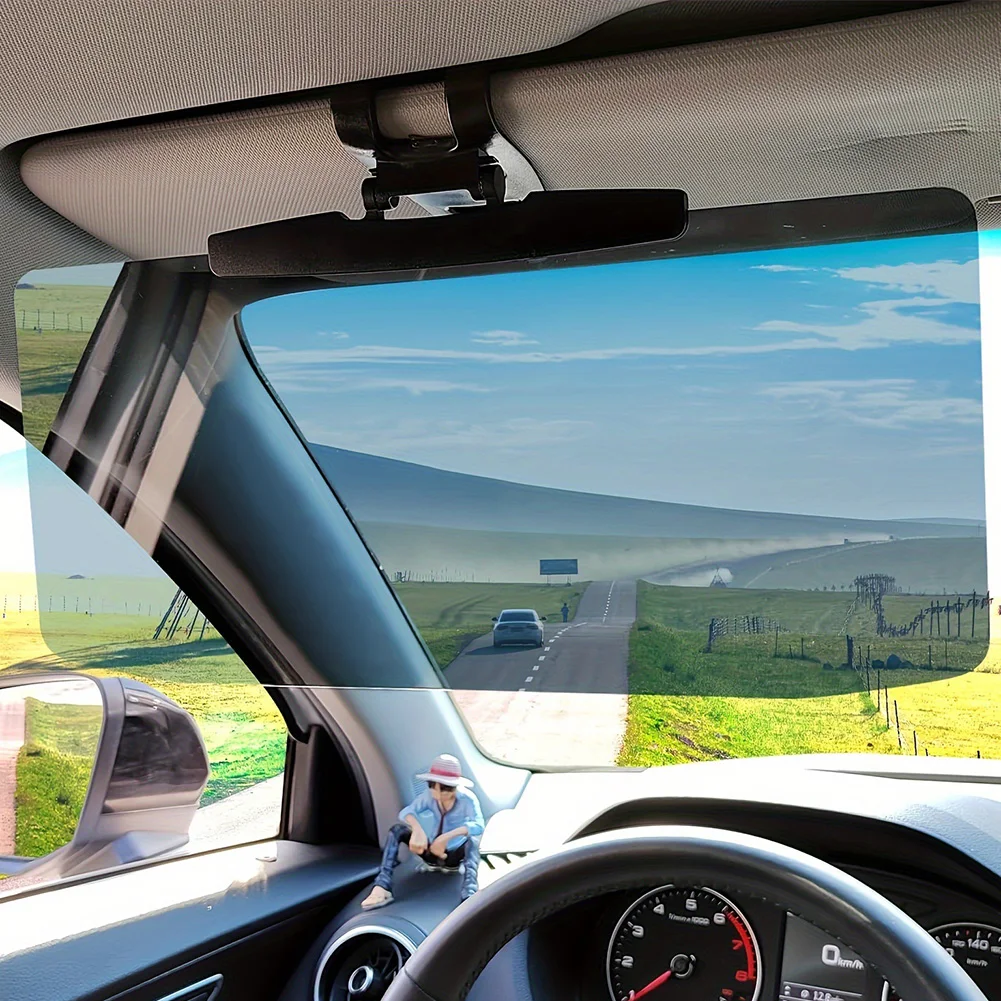 Car Adjustable Anti-Glare Sun Visor Car Sun Light Shield Vehicle-Mounted SUV Truck Interior Parts Multi-functional
