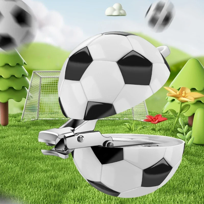 

Портативная складная машинка для стрижки ногтей, пилочка для ногтей, складной триммер для ногтей, кусачки с кольцом для ключей, кожаный чехол, инструменты для ногтей