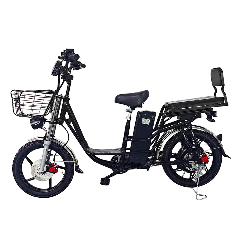 Factory,18 Inch,Aluminum Alloy Frame Household Electric Bike,350W Delivery E-bike,60V Lithium Battery Cargo Electric Bicycle,OEM