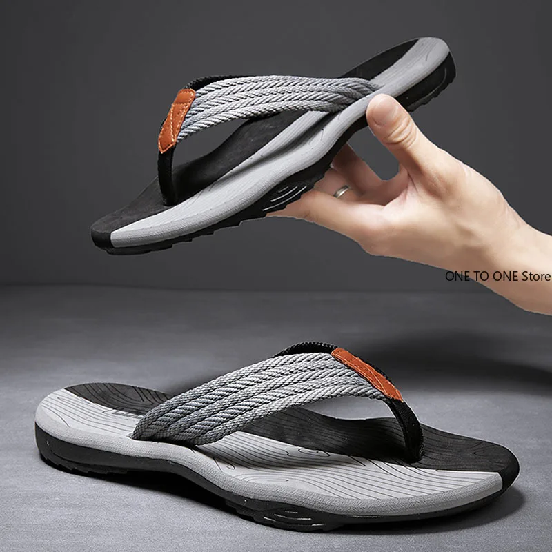 

Wholesale Men Flip Flops EVA Slip-on Beach Comfortable Designer House Slippers High Quality Summer Outdoor Non Slip Slippers