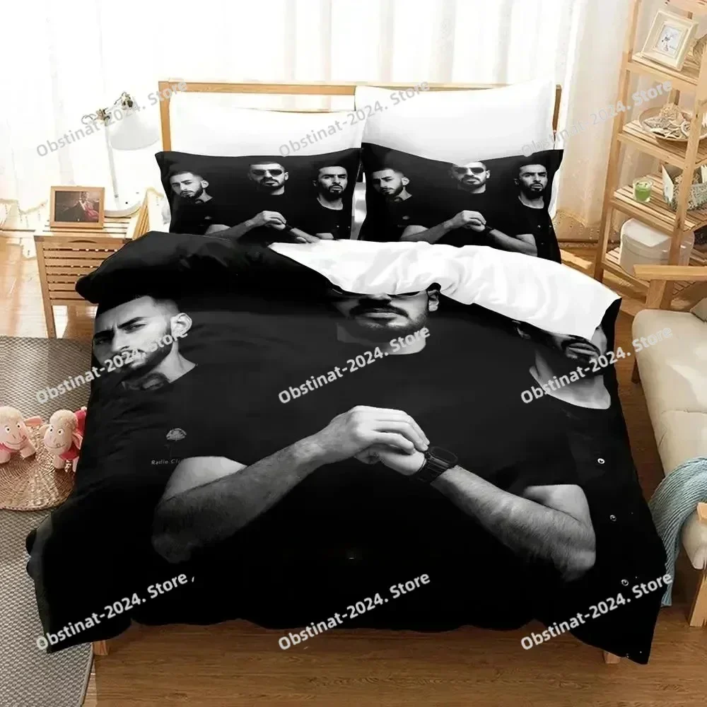 Miyagi & Andy Panda Hajime Bedding Set Printed single Comforter Quilt Bed Cover Duvet Cover Pillow Case 3 Pieces Kids Adult Size