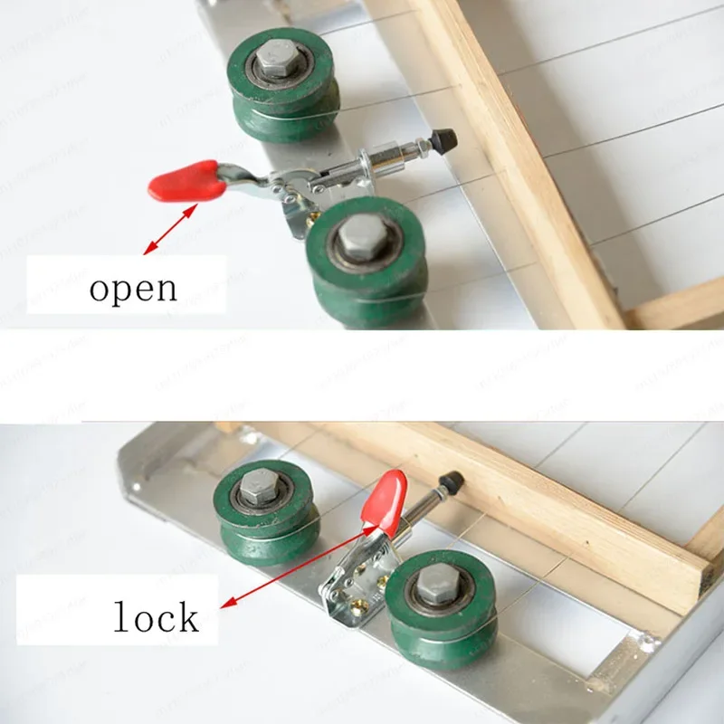 Professional Beehive Frame Wire Embedder, Pneumatic Clamping & Electric Heating for Nest Foundation, Beekeeping Tool