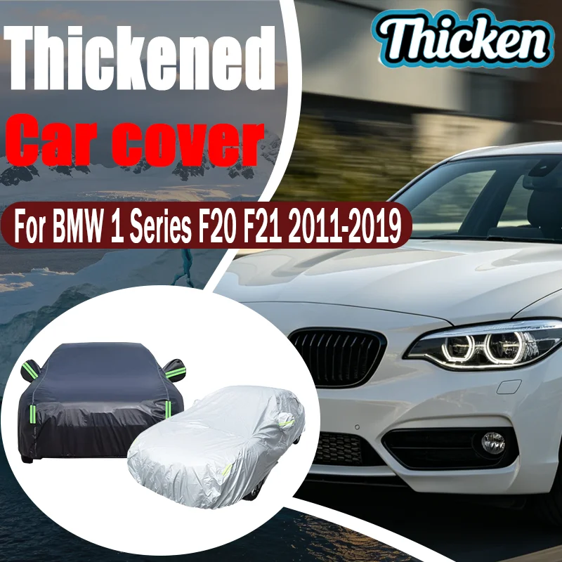 For BMW 1 Series F20 F21 2011-2019 2018 Full Car Covers Oxford Fabric, Anti-UV Sunshade, Waterproof Snowproof Dustproof