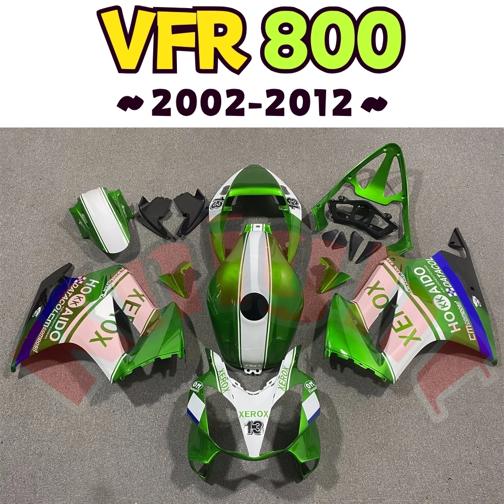 VFR800 Motorcycle Full Fairing Kits Body Kit For VFR800 2002-2009 2010 2011 2012 ABS Plastic Injection Body Guard Plate Shell