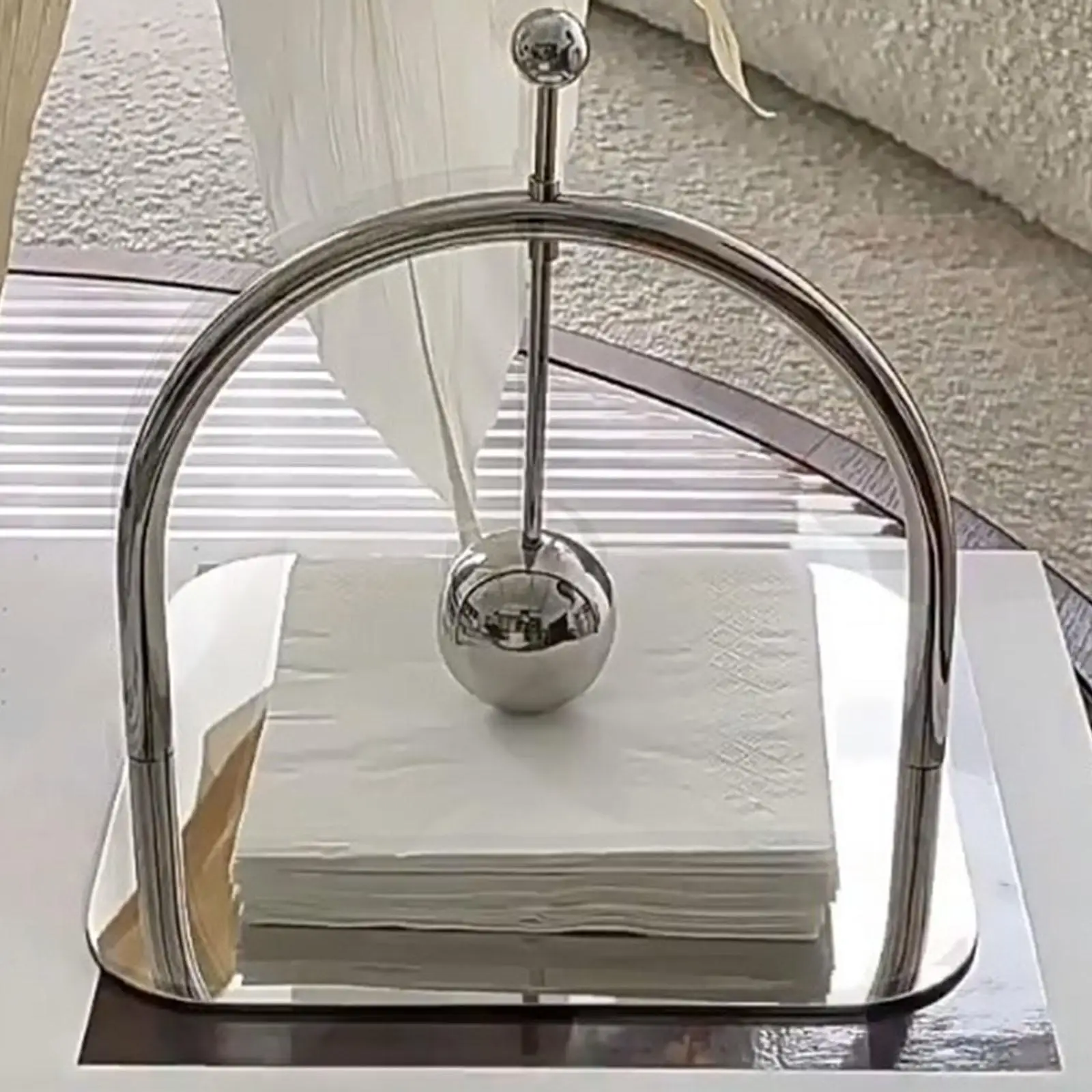 

Paper Napkin Holder Serviette Dispenser Table for Kitchen Dinning Table Cafe