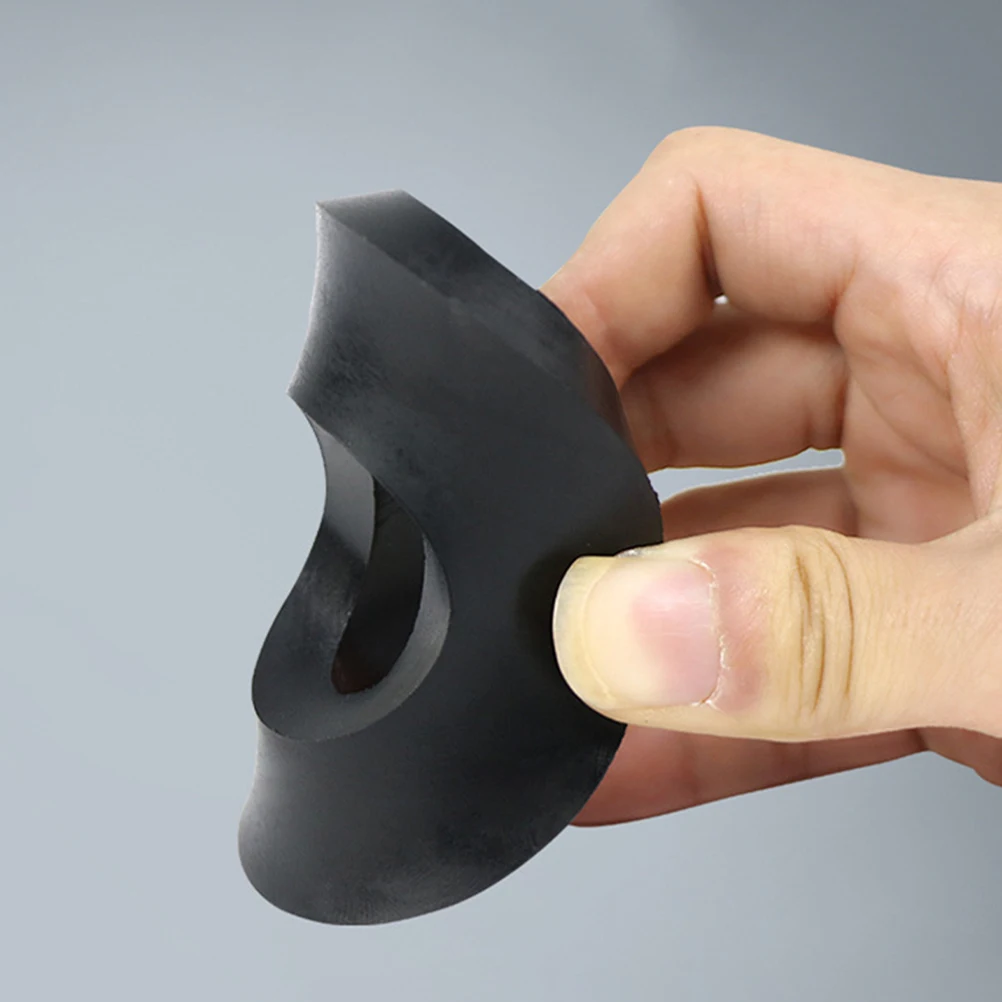 

16 Pcs Black Rubber Isolation Pad Washers for Household Appliances Machine Grommets Flat Vibration Suppression Heavy Duty Rubber