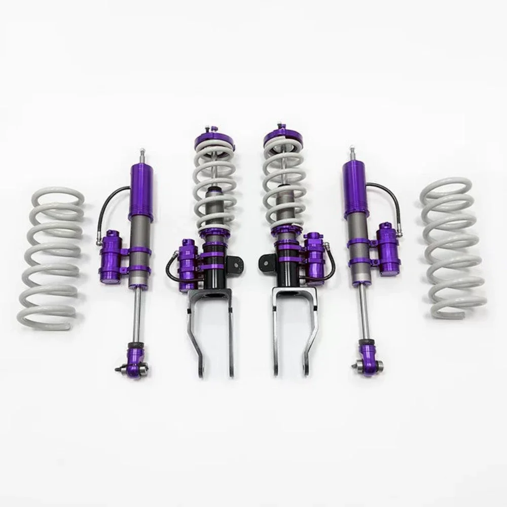 2024 New Model 4WD Model Y Suspension Coilover 2-Inch Front & Rear Gas Lift Rebound and Compression Adjustable