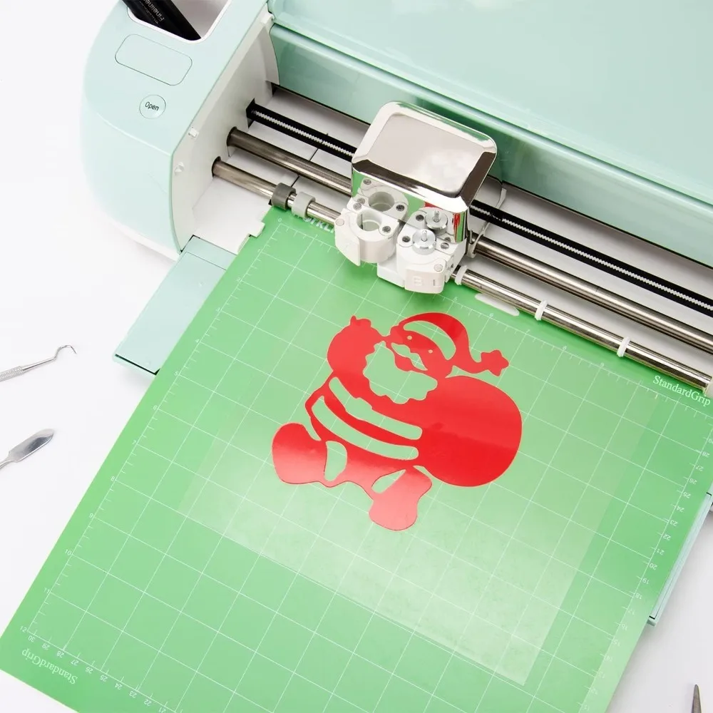 Fromthenon 3pcs Cutting Mat 12x12 Inch Lettering Machine Fabric Sticky Cutting Tool PVC Cutting Board Base Bonding Plate Mats