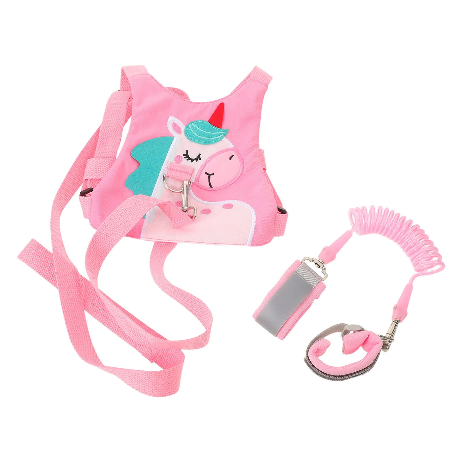 

Детский рюкзак с защитой от потери, с рисунком лошади, регулируемый поводок-ремень для малышей, страховочный ремень для прогулок в парках и торговых центрах.