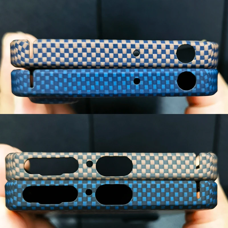 Custodia Magsafe in fibra aramidica ultra sottile di alta qualità in tessuto di carbonio per Sony Xperia 1VII Custodia protettiva per caricabatterie wireless magnetico