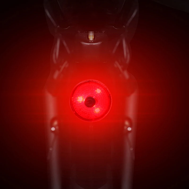 

Bike Rear Light LED USB Rechargeable Bike Tail Light Bike Safety Warning Light Alarm Rear Lamp Waterproof Tail Cycling Light