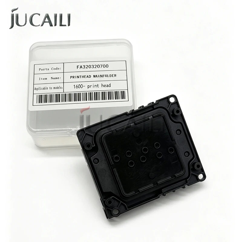 JUCAILI i1600 Print Head Cover – Protective Manifold for Water-based/UV/Solvent Ink – i1600 Printhead Part