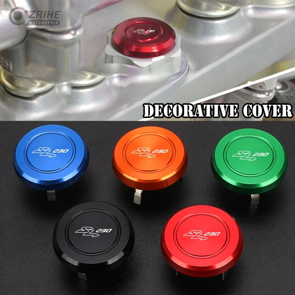 

SL 230 Motocross Parts Handlebar Fork Stem Top Cap Decoration Cover Decorative cover For Honda SL230 1997-2004 2003 2002 2001