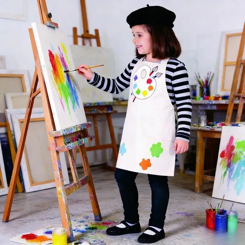 Children's Genius Artist, Little Painter, Cosplay Performance Costume, Campus Game, Role-playing Costume Setume