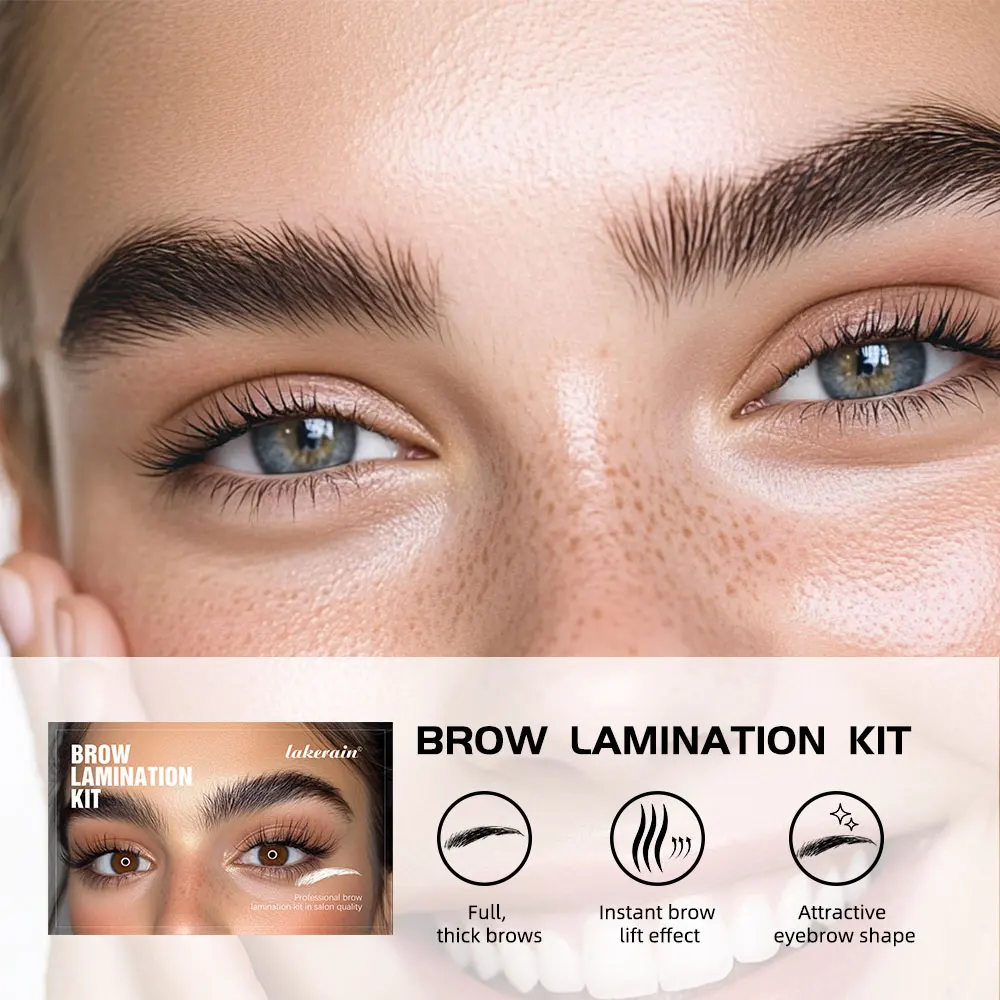 Semi-permanent Brow Lamination Kit Semi-Permanent Brow Fixation Lash Perming Set For Eyelashes Brow Lift Perm Fixation Tube Set