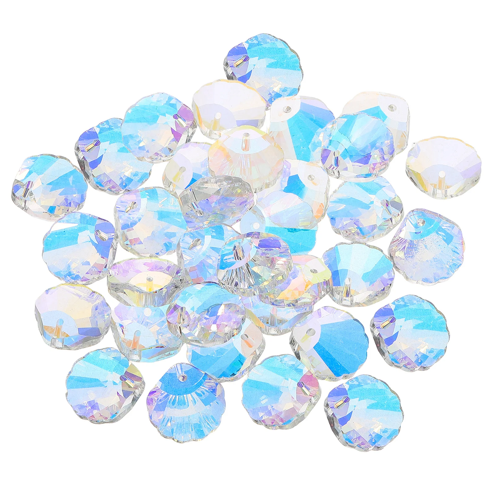 

50pcs Charms Diy Jewelry Making Supplies Round Conch For Necklaces Bracelets Hair Accessories Wedding Party Crafts