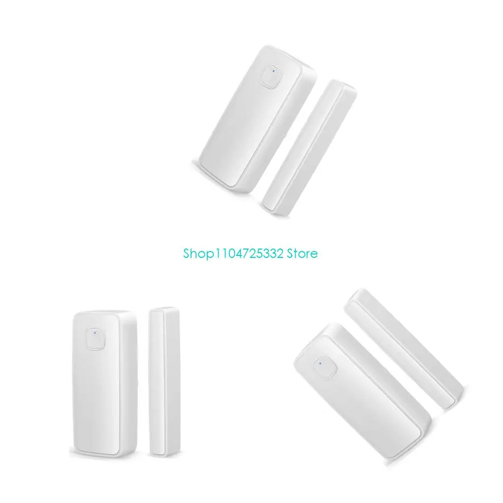 P5EA Противоугонные дверные датчики WIFI Охранная сигнализация Дистанционное управление Дверные магнитные датчики Сигнализация