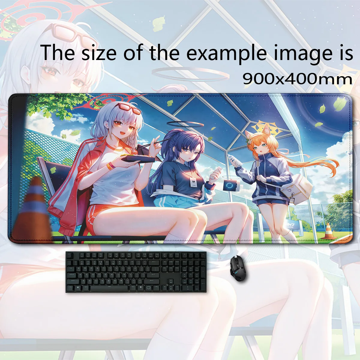 

Blue Archive Tsukatsuki Rio Anime Gir Ass Mousepad Anime Mouse Pad Gamer Desk Gaming Laptop PC Gamer Accessories Mice Keyboards