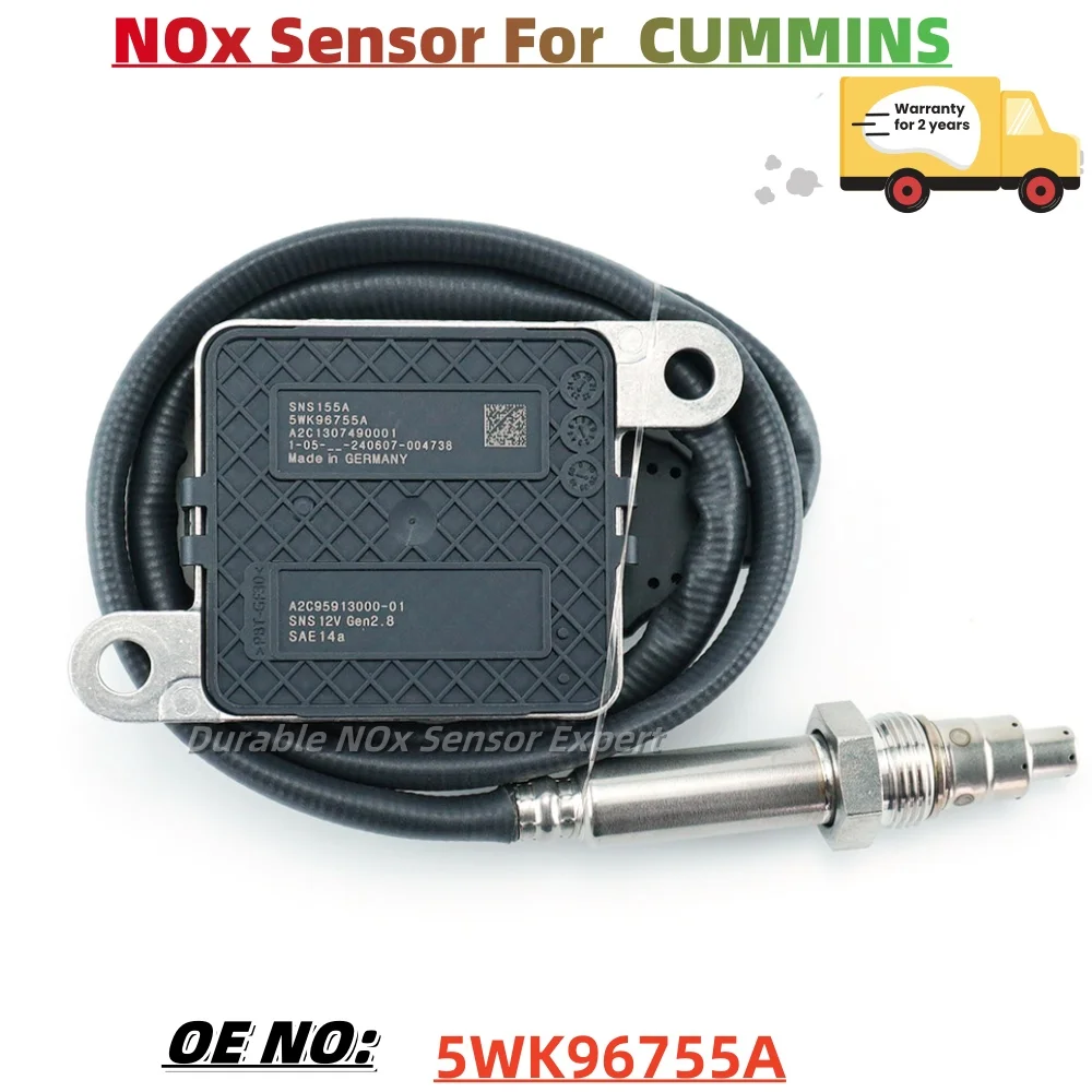

5WK96755A SNS155A Exhaust Gas Truck Nox Sensor Auto Sensor Replacement Parts 5WK9 6755A Nitrogen Oxide Sensor