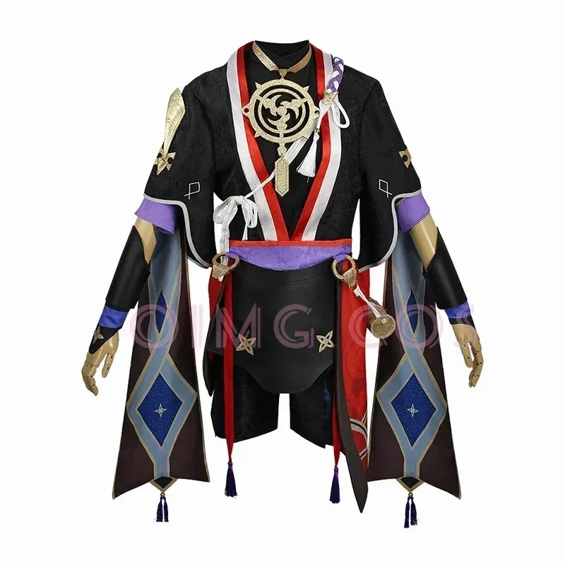 جينشين إمباكت سكاراموش أزياء تنكرية للبالغين زي كرنفال شعر مستعار أنيمي أزياء حفلات الهالوين لعبة تنكرية للنساء