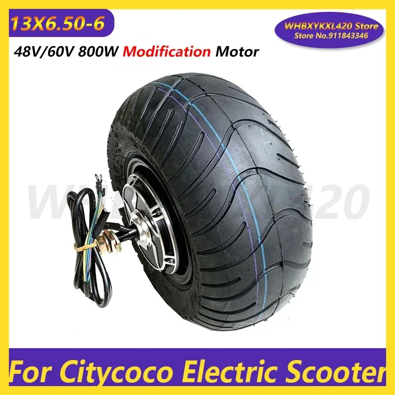 13x650-6-motore-di-modifica-48v-60v-800w-per-citycoco-scooter-elettrico-mozzo-ruota-tubeless-accessori-per-pneumatici