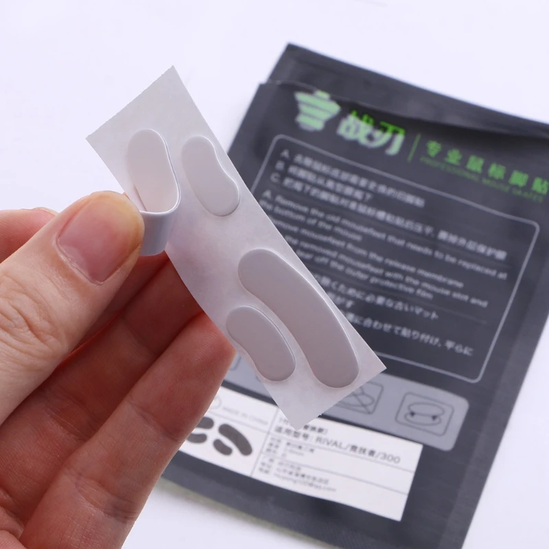 652F forSteelseries RIVAL 300 Piedini del mouse Adesivo Mouse Skate Pad