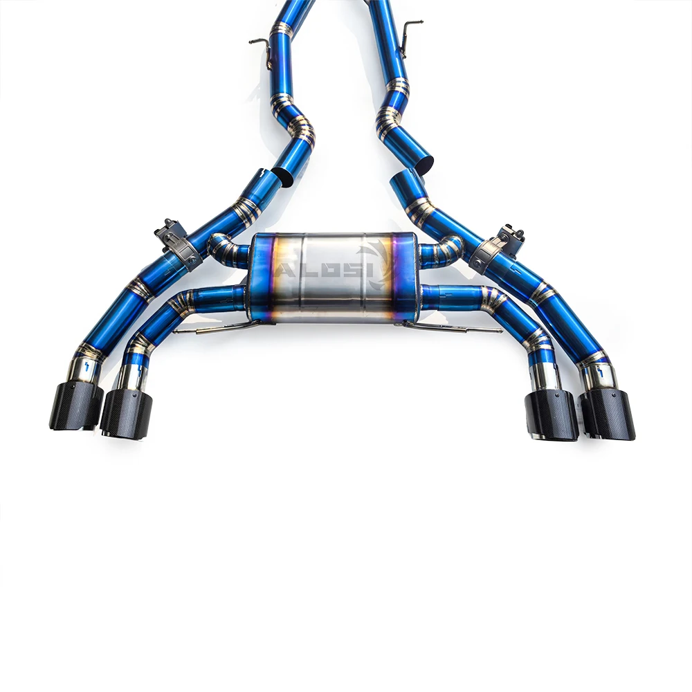For BMW X3M/X4M（facelift） Competition F97/F98 3.0T 2021-2023 Titanium Exhaust Pipe System with Valve